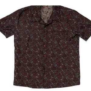 The Thompson Shirt (Orange/Grey/Black